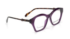 Image 2 of Purple Butterfly Rimmed Eyeglasses for Women from Fastrack Available at Titan Eye+