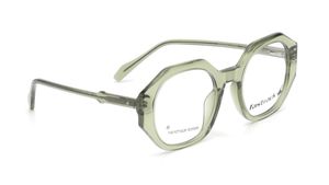 Image 2 of Green Round Eyeglasses for Women from Fastrack Available at Titan Eye+