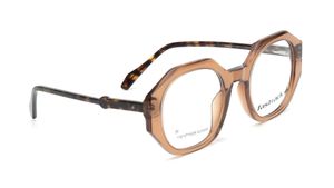 Image 2 of Round Brown Rimmed Eyeglasses for Women from Fastrack Available at Titan Eye+