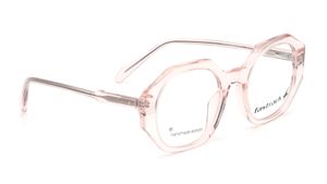 Image 2 of Round Pink Rimmed Eyeglasses for Women from Fastrack Available at Titan Eye+