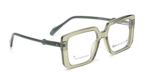 Image 2 of Square Green Rimmed Eyeglasses for Men and Women from Fastrack Available at Titan Eye+