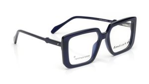 Image 2 of Blue Square Rimmed Eyeglasses for Men and Women from Fastrack Available at Titan Eye+