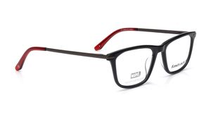 Image 2 of Black Wayfarer Eyeglasses for Men and Women - Deadpool Collection from Fastrack Available at Titan Eye+