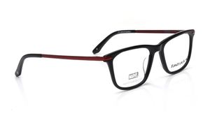 Image 2 of Black Wayfarer Eyeglasses for Men and Women - Deadpool Collection from Fastrack Available at Titan Eye+