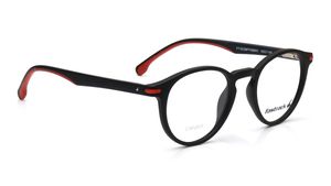 Image 2 of Black Geometric Eyeglasses for Men from Fastrack Available at Titan Eye+