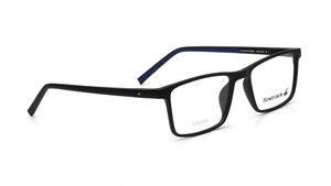 Image 2 of Black Rectangle Eyeglasses for Men from Fastrack Available at Titan Eye+