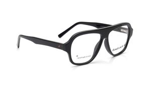 Image 2 of Black Aviator Eyeglasses for Men from Fastrack Available at Titan Eye+