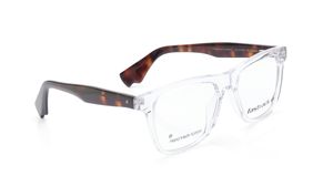 Image 2 of Transparent Wayfarer Eyeglasses for Men from Fastrack Available at Titan Eye+