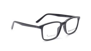 Image 2 of Black Rectangle Eyeglasses for Men from Fastrack Available at Titan Eye+