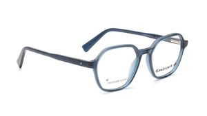 Image 2 of Teal Geometric Eyeglasses for Women from Fastrack Available at Titan Eye+