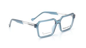 Image 2 of Blue Square Eyeglasses for Men and Women from Fastrack Available at Titan Eye+