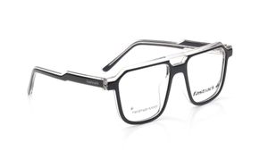 Image 2 of Black Aviator Eyeglasses for Men from Fastrack Available at Titan Eye+
