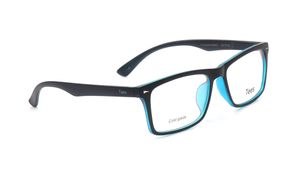 Image 2 of Black Rectangle Eyeglasses for Men and Women from Tees By Fastrack Available at Titan Eye+