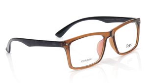 Image 2 of Brown Rectangle Eyeglasses for Men and Women from Tees By Fastrack Available at Titan Eye+