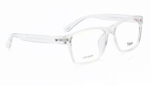 Image 2 of Transparent Wayfarer Eyeglasses for Men and Women from Tees By Fastrack Available at Titan Eye+