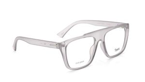 Image 2 of Grey Navigator Eyeglasses for Men and Women from Tees By Fastrack Available at Titan Eye+