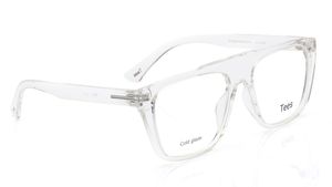 Image 2 of White Navigator Computer Glasses for Men and Women from Tees By Fastrack Available at Titan Eye+