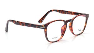 Image 2 of Brown Wayfarer Computer Glasses for Men and Women from Tees By Fastrack Available at Titan Eye+