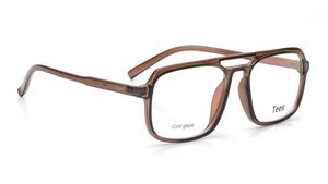 Image 2 of Brown Navigator Computer Glasses for Men and Women from Tees By Fastrack Available at Titan Eye+