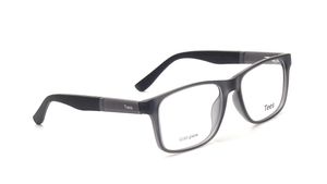 Image 2 of Grey Wayfarer Computer Glasses for Men and Women from Tees By Fastrack Available at Titan Eye+