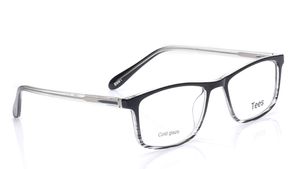 Image 2 of Black Rectangle Computer Glasses for Men and Women from Tees By Fastrack Available at Titan Eye+