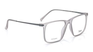 Image 2 of Grey Wayfarer Computer Glasses for Men and Women from Tees By Fastrack Available at Titan Eye+