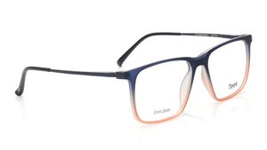 Image 2 of Blue Wayfarer Computer Glasses for Men and Women from Tees By Fastrack Available at Titan Eye+