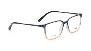 Image 2 of Blue Wayfarer Eyeglasses for Men and Women from Tees By Fastrack Available at Titan Eye+