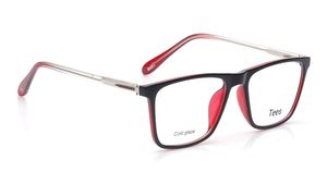 Image 2 of Black Wayfarer Computer Glasses for Men and Women from Tees By Fastrack Available at Titan Eye+