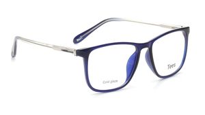Image 2 of Blue Wayfarer Computer Glasses for Men and Women from Tees By Fastrack Available at Titan Eye+