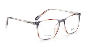 Image 2 of Grey Wayfarer Computer Glasses for Men and Women from Tees By Fastrack Available at Titan Eye+