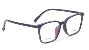Image 2 of Blue Wayfarer Computer Glasses for Men and Women from Tees By Fastrack Available at Titan Eye+