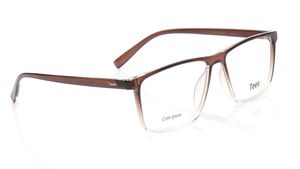 Image 2 of Brown Wayfarer Computer Glasses for Men and Women from Tees By Fastrack Available at Titan Eye+