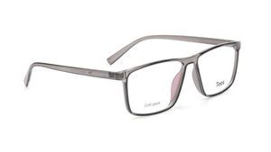 Image 2 of Grey Wayfarer Computer Glasses for Men and Women from Tees By Fastrack Available at Titan Eye+