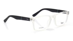 Image 2 of White Rectangle Eyeglasses for Men and Women from Tees By Fastrack Available at Titan Eye+