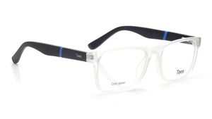 Image 2 of White Wayfarer Eyeglasses for Men and Women from Tees By Fastrack Available at Titan Eye+