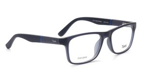 Image 2 of Black Wayfarer Eyeglasses for Men and Women from Tees By Fastrack Available at Titan Eye+