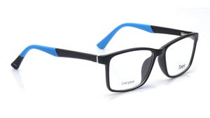 Image 2 of Black Rectangle Computer Glasses for Men and Women from Tees By Fastrack Available at Titan Eye+
