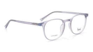 Image 2 of Blue Round Eyeglasses for Men and Women from Tees By Fastrack Available at Titan Eye+