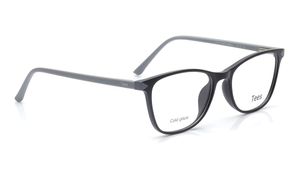 Image 2 of Black CatEye Eyeglasses for Women from Tees By Fastrack Available at Titan Eye+