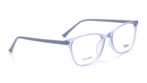 Image 2 of Blue CatEye Computer Glasses for Women from Tees By Fastrack Available at Titan Eye+