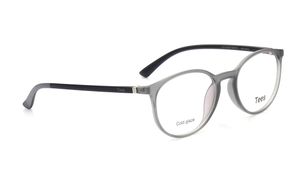 Image 2 of Grey Round Computer Glasses for Men and Women from Tees By Fastrack Available at Titan Eye+