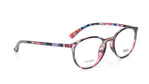 Image 2 of Black Round Computer Glasses for Men and Women from Tees By Fastrack Available at Titan Eye+