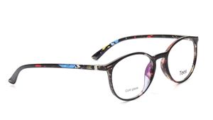 Image 2 of Black Round Computer Glasses for Men and Women from Tees By Fastrack Available at Titan Eye+