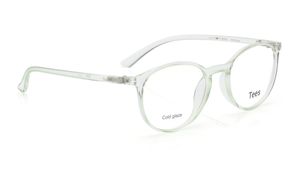 Image 2 of Green Round Computer Glasses for Men and Women from Tees By Fastrack Available at Titan Eye+