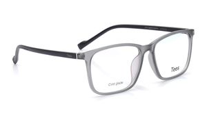 Image 2 of Grey Wayfarer Computer Glasses for Men and Women from Tees By Fastrack Available at Titan Eye+