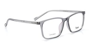 Image 2 of Grey Wayfarer Computer Glasses for Men and Women from Tees By Fastrack Available at Titan Eye+