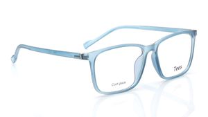 Image 2 of Blue Wayfarer Computer Glasses for Men and Women from Tees By Fastrack Available at Titan Eye+