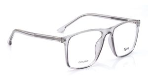Image 2 of Grey Wayfarer Computer Glasses for Men and Women from Tees By Fastrack Available at Titan Eye+