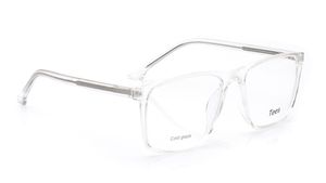 Image 2 of White Wayfarer Eyeglasses for Men and Women from Tees By Fastrack Available at Titan Eye+